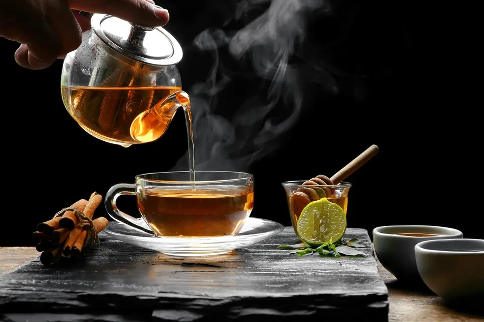 tea with honey